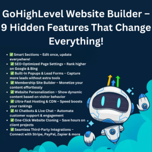 Read more about the article 🚀 9 GoHighLevel Website Builder Secrets That Will Skyrocket Your Business!