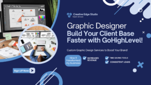 Read more about the article Graphic Designers: Skyrocket Your Client Base with GoHighLevel – See How!