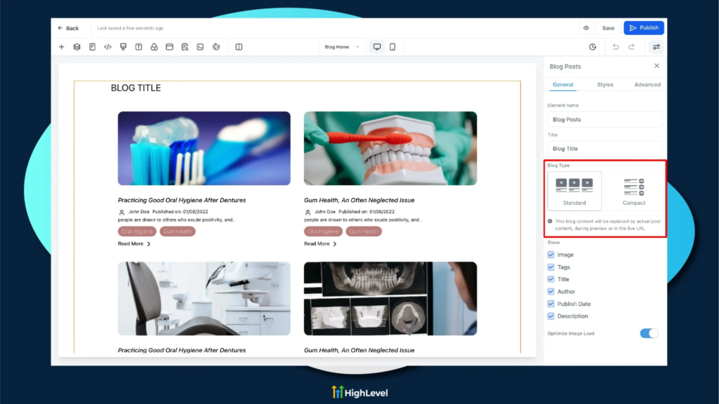 GoHighLevel Website Builder