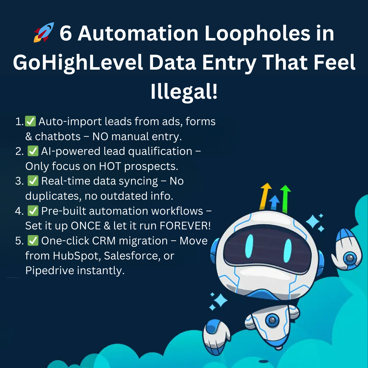 Read more about the article 🚀 6 Automation Loopholes in GoHighLevel Data Entry That Feel Illegal!