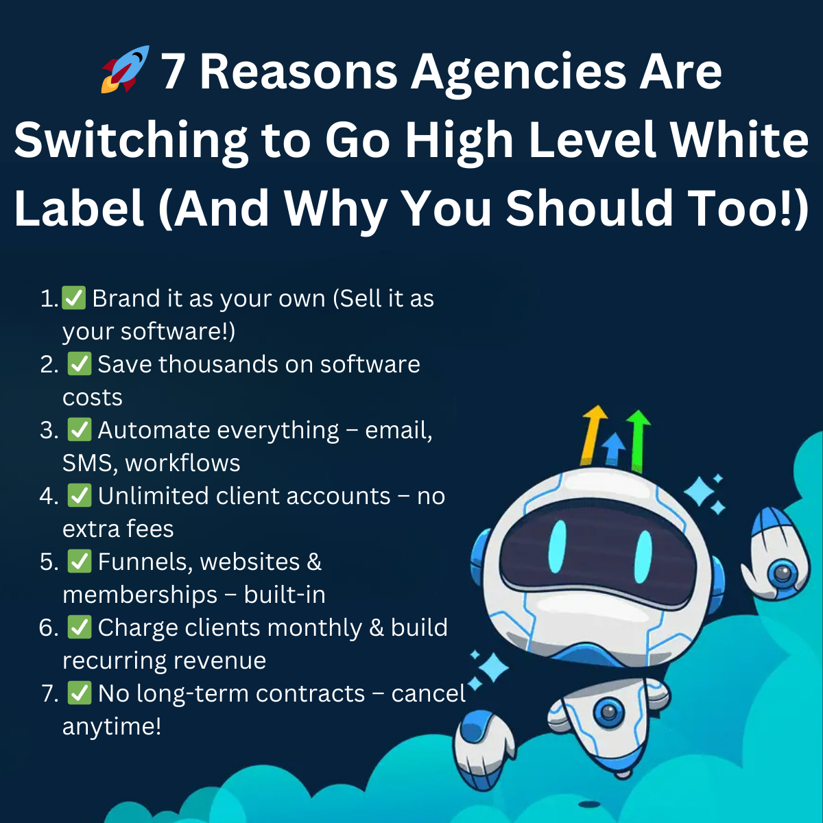 Read more about the article Go High Level White Label – 7 Reasons Agencies Are Dumping Other Platforms!