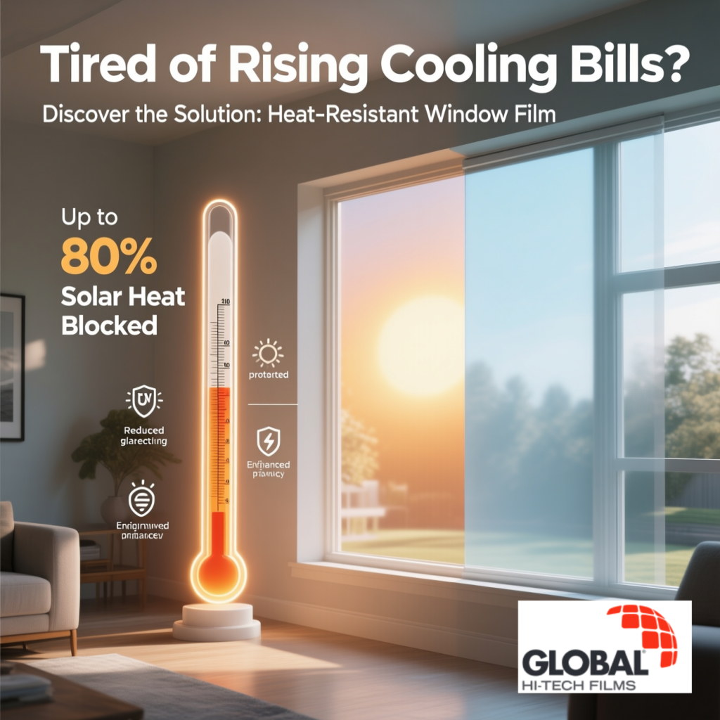 Heat Resistant Film for Windows | Call Us Now +971 55 940 4854