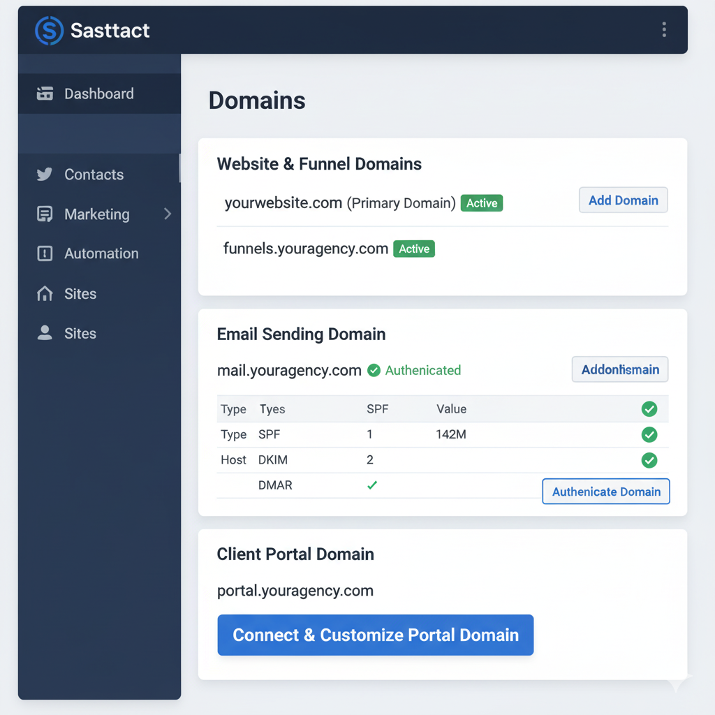 You are currently viewing Can I Use My Own Domain with GoHighLevel? (Full Setup Guide for 2025)