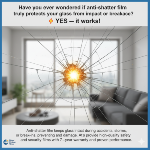 Read more about the article Does Anti-Shatter Film Work? Understanding the Truth Behind Glass Safety Films