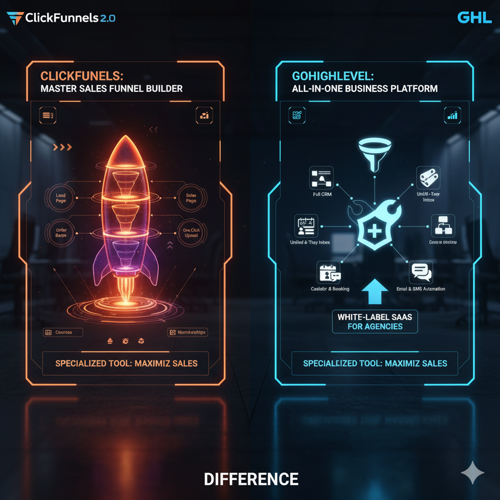 You are currently viewing Is GoHighLevel better than ClickFunnels?