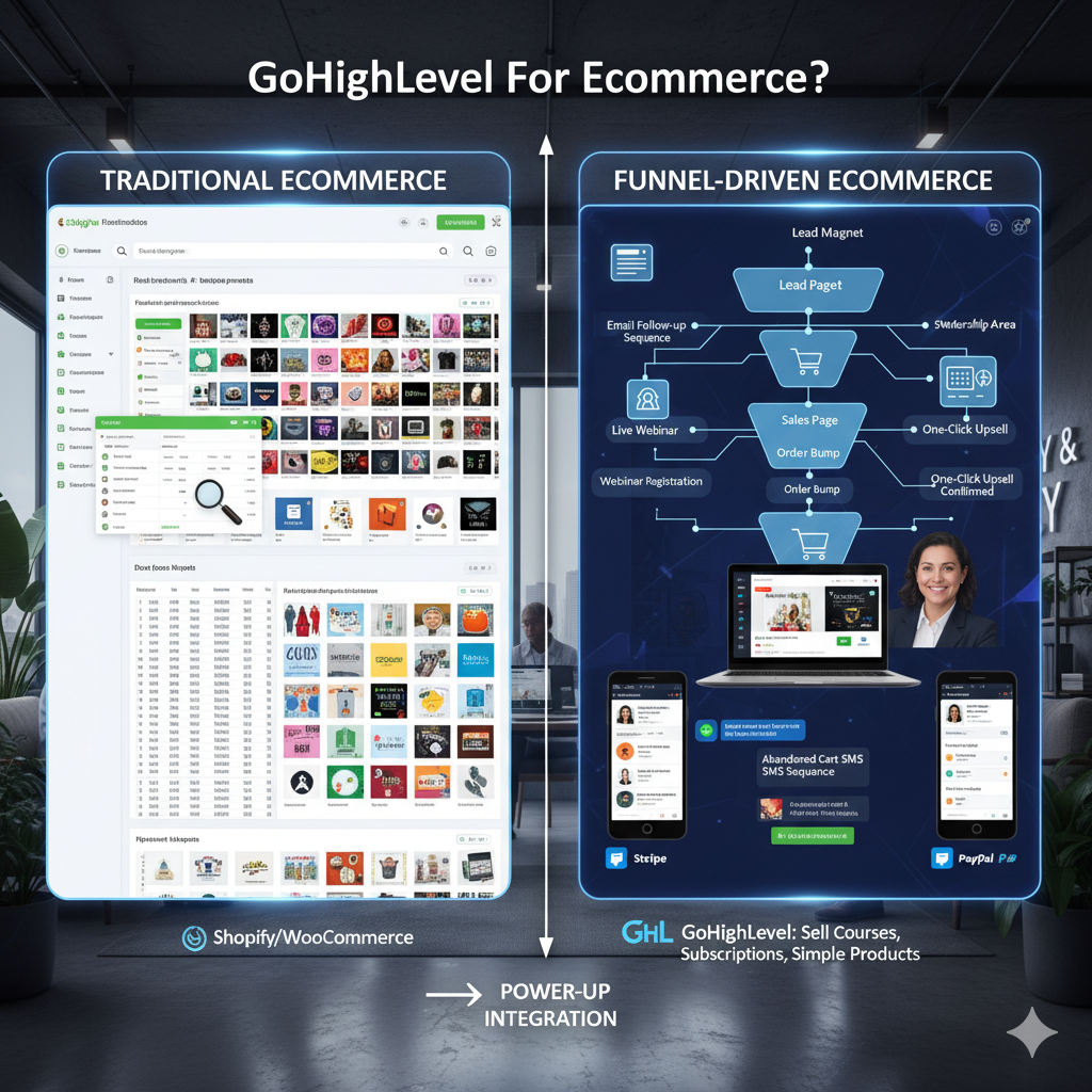 You are currently viewing Is GoHighLevel good for ecommerce?