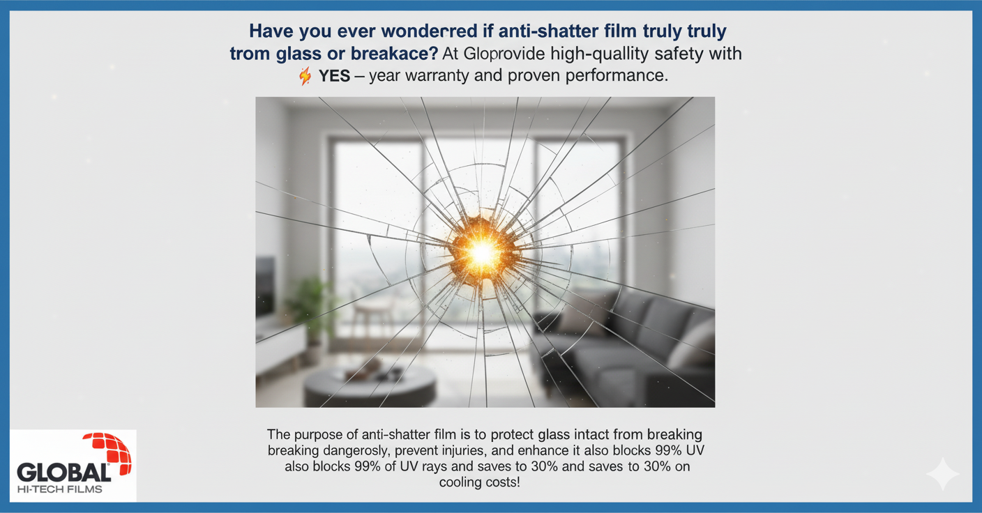 Read more about the article What Is the Purpose of Anti-Shatter Film? 7 Powerful Benefits You Should Know!