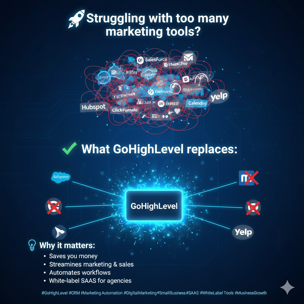 You are currently viewing What Does GoHighLevel Replace?