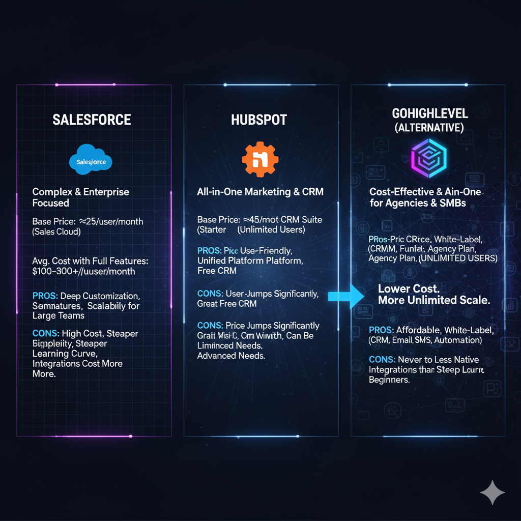 Which is cheaper Salesforce or HubSpot Which is cheaper Salesforce or HubSpot