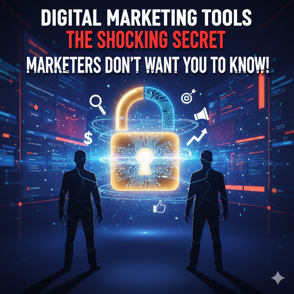 Read more about the article Digital Marketing Tools: The Shocking Secret Marketers Don’t Want You To Know!