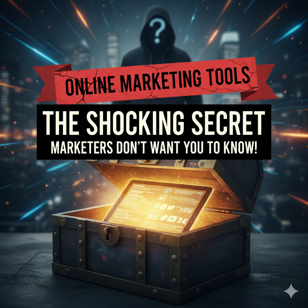 Read more about the article Online Marketing Tools: The Shocking Secret Marketers Don’t Want You To Know!