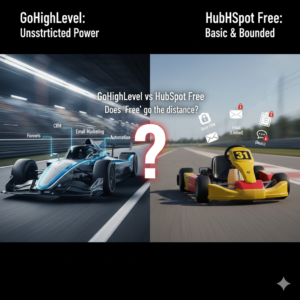 Read more about the article GoHighLevel vs HubSpot Free: Does the Free Plan Stand a Chance?