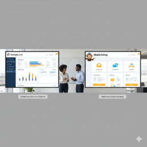 Read more about the article GoHighLevel vs Mailchimp: Which Platform Is Best for Agencies & Small Businesses in 2025?