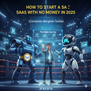 Read more about the article How to Start a SaaS With No Money in 2025 (Complete Beginner Guide)