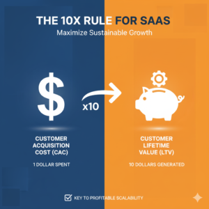 Read more about the article 🧠 What Is the 10x Rule for SaaS? The Secret to Scaling Your Software Business Exponentially
