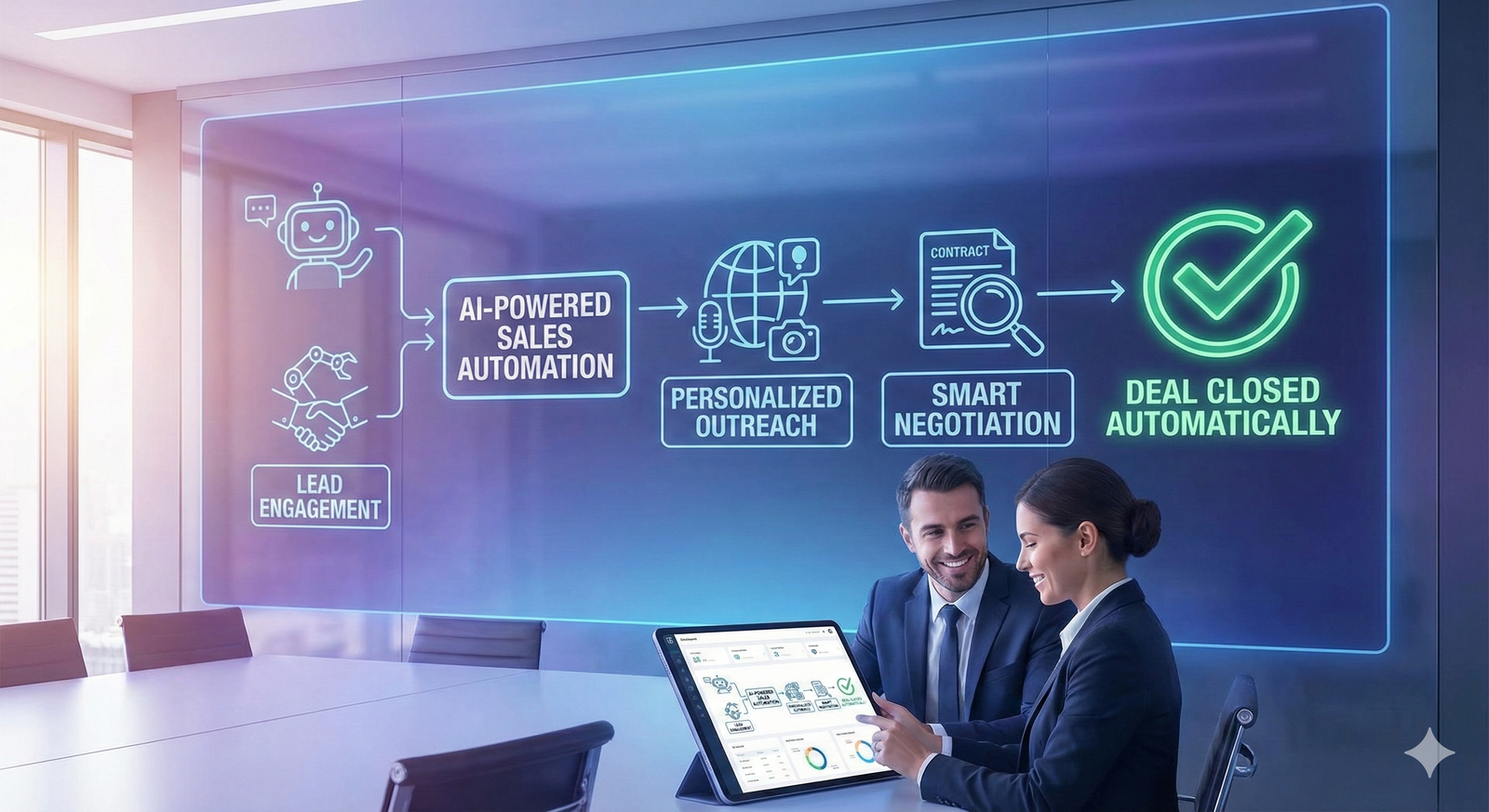 Read more about the article How Businesses Are Using AI to Close Deals Automatically