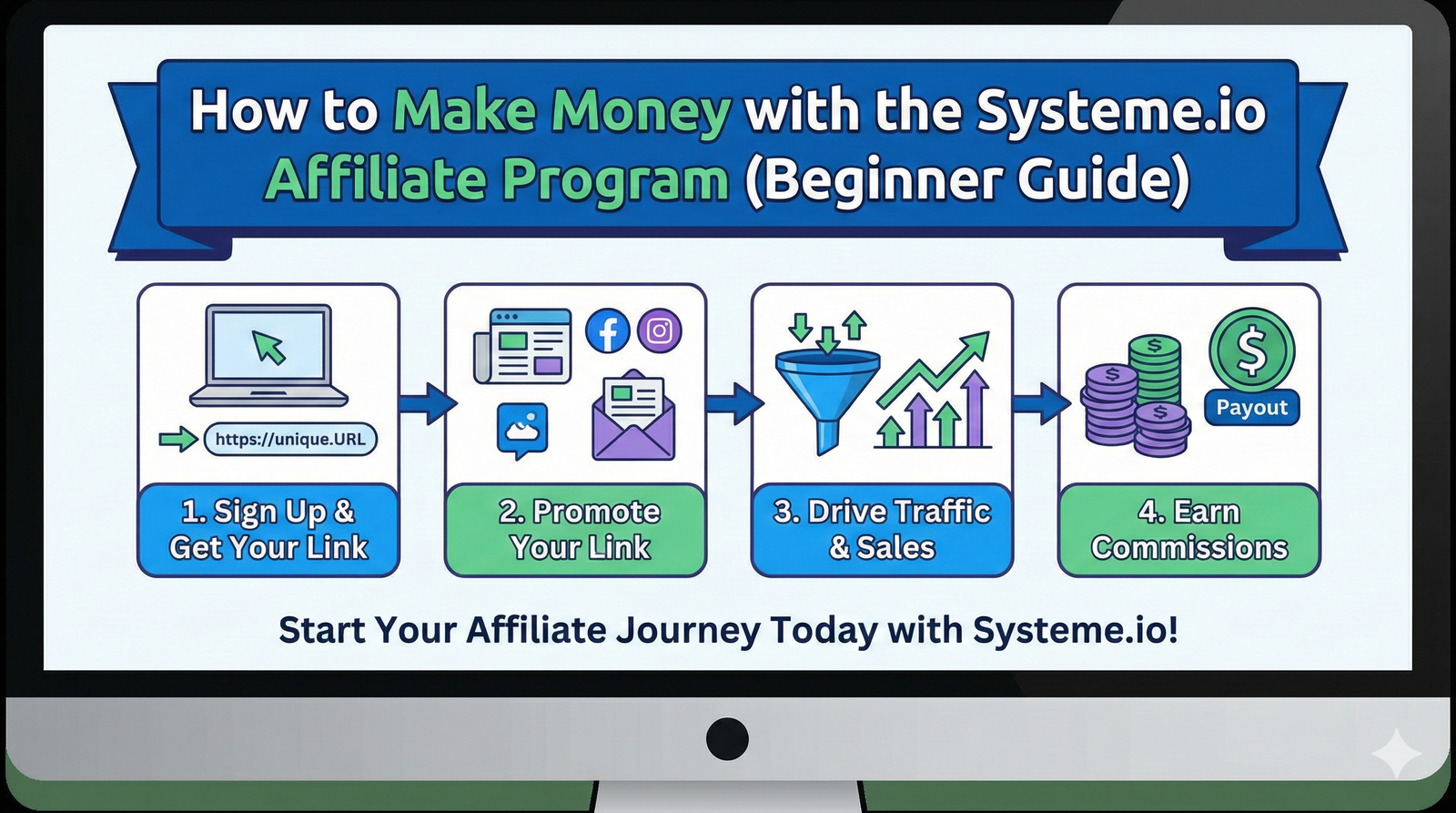 Read more about the article How to Make Money with the Systeme.io Affiliate Program (Beginner Guide)