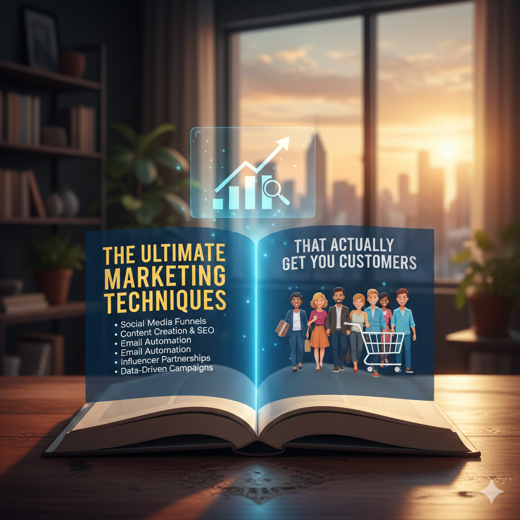 Read more about the article The Ultimate Marketing Techniques That Actually Get You Customers