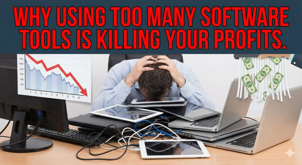 Why Using Too Many Software Tools Is Killing Your Profits 2026
